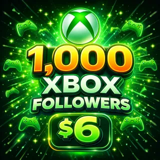 1,000 Xbox Followers