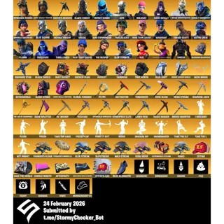 OG Renegade Raider + OG Aerial Assault Trooper + Black Knight + OG Raiders Revenge + Wildcat + Eon + Honor Guard + Rue + Travis