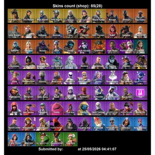 65+ OG Renegade Raider + Blue Squire + The Reaper + Trailblazer + Psycho Bandit (OG FORTNITE ACCOUNT)
