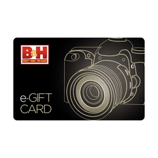 100$ B&H Photo Video E-Gift Card