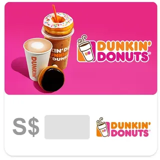 $25 Dunkin Donut Gift Card