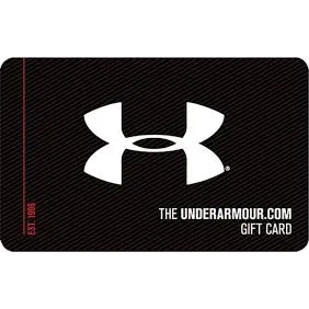 $50.00 Under Armour Gift Card