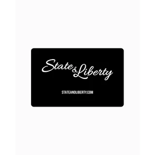 $100.00 State & Liberty Digital Gift Card - instant delivery