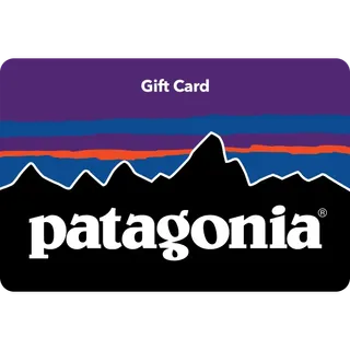 $50.00 Patagonia Digital Gift Card