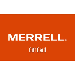 $100.00 Merrell Gift Card - instant delivery - www.merrell.com