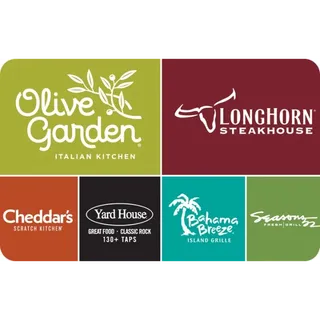 25$ Darden Restaurants Gift Card 