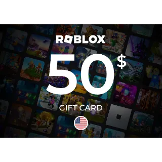 Roblox $50 Gift Card 