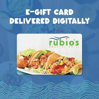 $25 Rubio’s Gift Card | Digital Code | Fast Delivery