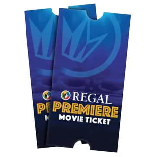 2x Regal Premiere Movie Tickets – Digital Codes (Instant Delivery)