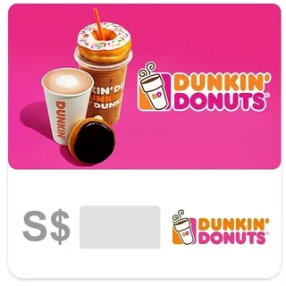 $25 Dunkin Donut Gift Card - instant delivery - use ASAP