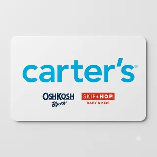 $100.00 Carter's Gift Card - instant delivery
