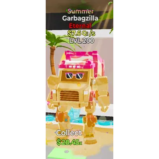FORTNITE STB LVL 200 SUMMER GARBAGZILLA