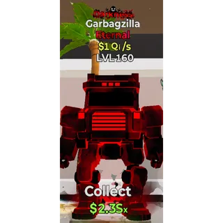 FORTNITE STB LVL 160 DARKNESS GARBAGZILLA