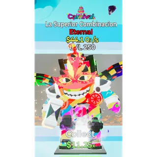 STB lvl 250 CARNIVAL LA SUPERIOR WITH CAKE TRAIT