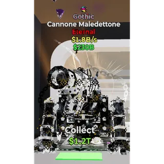 fortnite steal the brainrot gothic cannon 1 trait