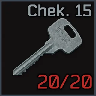 🗝️ [PVE] Chekannaya 15 Apartment Key [Check. 15] 🗝️