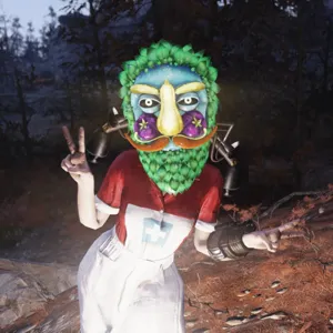 Glowing Veggie Man Mask