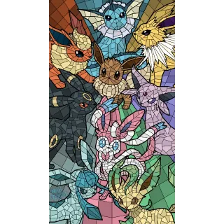 eevee evolutions pack 6 ivs shiny/alpha LEGENDS ZA  FAST DELIVERY 