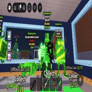 Radioactive 1x1x1x1 9.4m