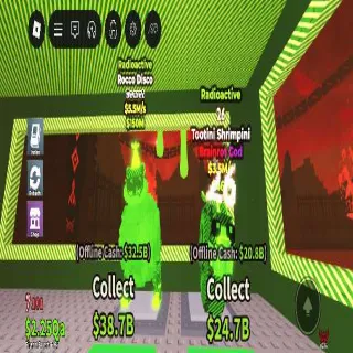 Radioactive Disco Rocco & Tootini Shrimpini