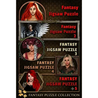[9 Steam Keys] Fantasy Jigsaw Puzzle Collection [18+]