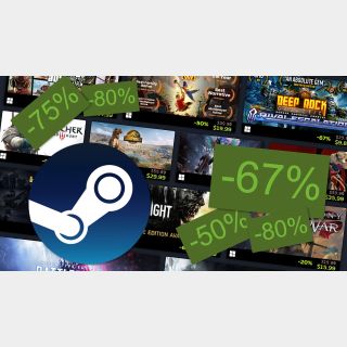 15 STEAM GAMES [RARES + TRADING CARDS]