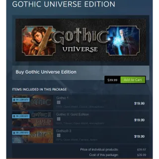 Gothic Universe Edition