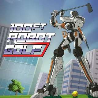[2-pack] 100ft Robot Golf 