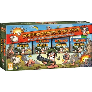 4-Pack Worms Ultimate Mayhem