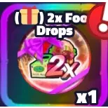 2x food drops cheap