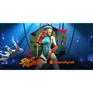 Street Fighter 6 x Crunchyroll Cammy Color 11: Move Edition Outfit Exclusive Region Free Xbox PS4 PS5 Steam Switch 2