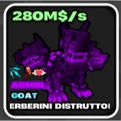 🌱 Fruits vs Brainrots 🌱🧠 Random Traits ➣ 40kg Admin Cerberini Distruttore 🧠