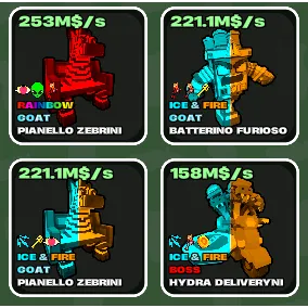 🌱 Fruits vs Brainrots 🌱🧠 Custom Order 🧠