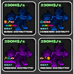 🌱 Fruits vs Brainrots 🌱🧠 Max Size Double Dog Pack 🧠