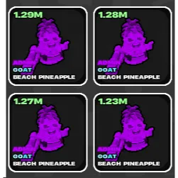 🌱 Fruits vs Brainrots 🌱🧠 Admin Pineapple Pack 🧠