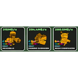 🌱 Fruits vs Brainrots 🌱🧠 All Max Size Rainbow Pack 🧠