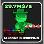 🌱 Fruits vs Brainrots 🌱🧠 29.7m Camaleone Sheriffino 🧠