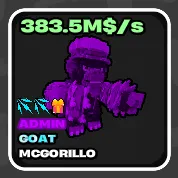 🌱 Fruits vs Brainrots 🌱🧠 Max Size Admin McGorillo 🧠