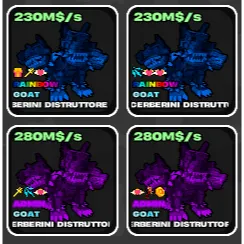 🌱 Fruits vs Brainrots 🌱🧠 Max Size Double Dog Pack 🧠