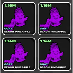 🌱 Fruits vs Brainrots 🌱🧠 Admin Pineapple Pack 🧠