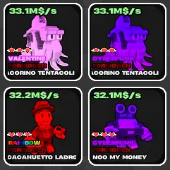 🌱 Fruits vs Brainrots 🌱🧠Elite Four ➣ Admin Pack 8 🧠