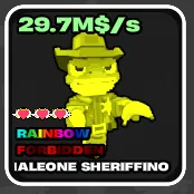 🌱 Fruits vs Brainrots 🌱🧠 29.7m ➣ Rainbow ➣ Max Traits ➣ Camaleone Sheriffino~🧠