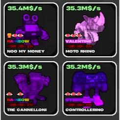 🌱 Fruits vs Brainrots 🌱🧠Elite Four ➣ Admin Pack 5 🧠