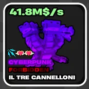 🌱 Fruits vs Brainrots 🌱🧠 41.8m ➣ Max Size Cyberpunk ➣ Max Traits ➣ Tre Cannelloni~🧠
