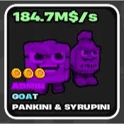 🌱 Fruits vs Brainrots 🌱🧠 40kg Admin Pankini Syrupini 🧠