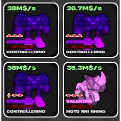 🌱 Fruits vs Brainrots 🌱🧠 Elite Controller Pack ➣ Max Traits 🧠