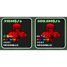 🌱 Fruits vs Brainrots 🌱🧠 Great Ape Pack 🧠