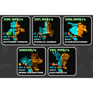 🌱 Fruits vs Brainrots 🌱🔥 Fire & Ice ❄