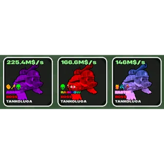 🌱 Fruits vs Brainrots 🌱🧠 3 🐢 Pack 🧠