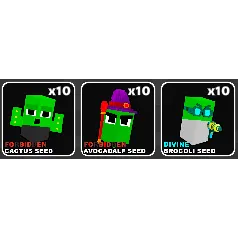 fruits vs brainrots seeds - 10 pack